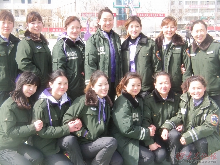 成武县三八国际妇女节运动会上的美女