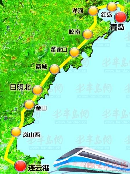 日照:潍日高速,青日连高铁